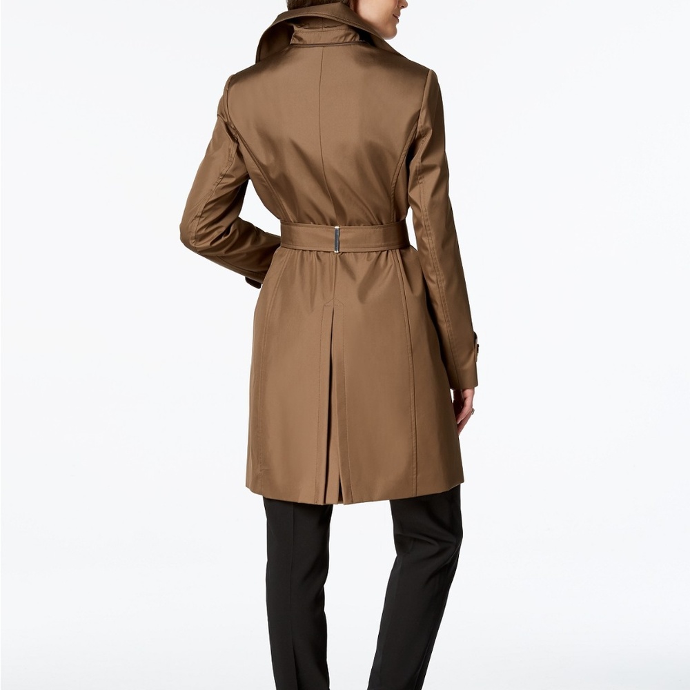 Calvin Klein Belted Water Resistant Trench Coat - Picture 2 of 8